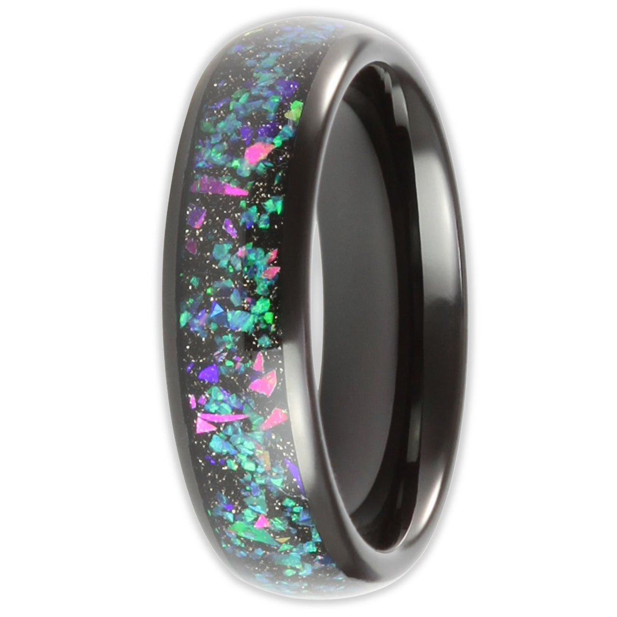 The Black Opal 6mm Wonder Ring