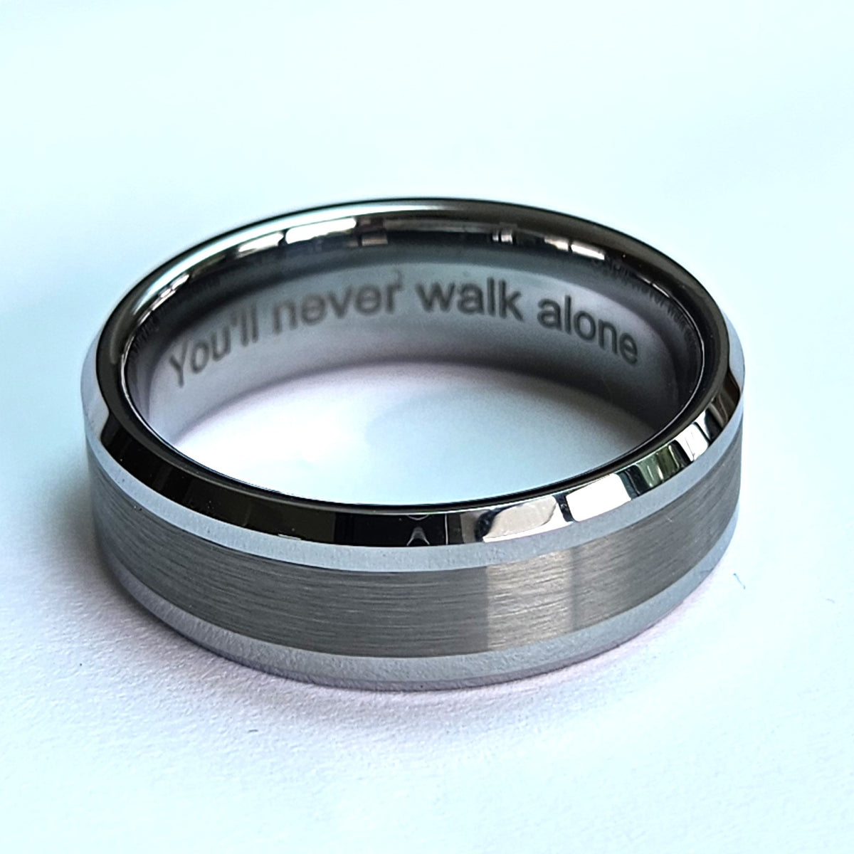 Brushed 8mm Wonder Ring Size Z - Clearance 1087
