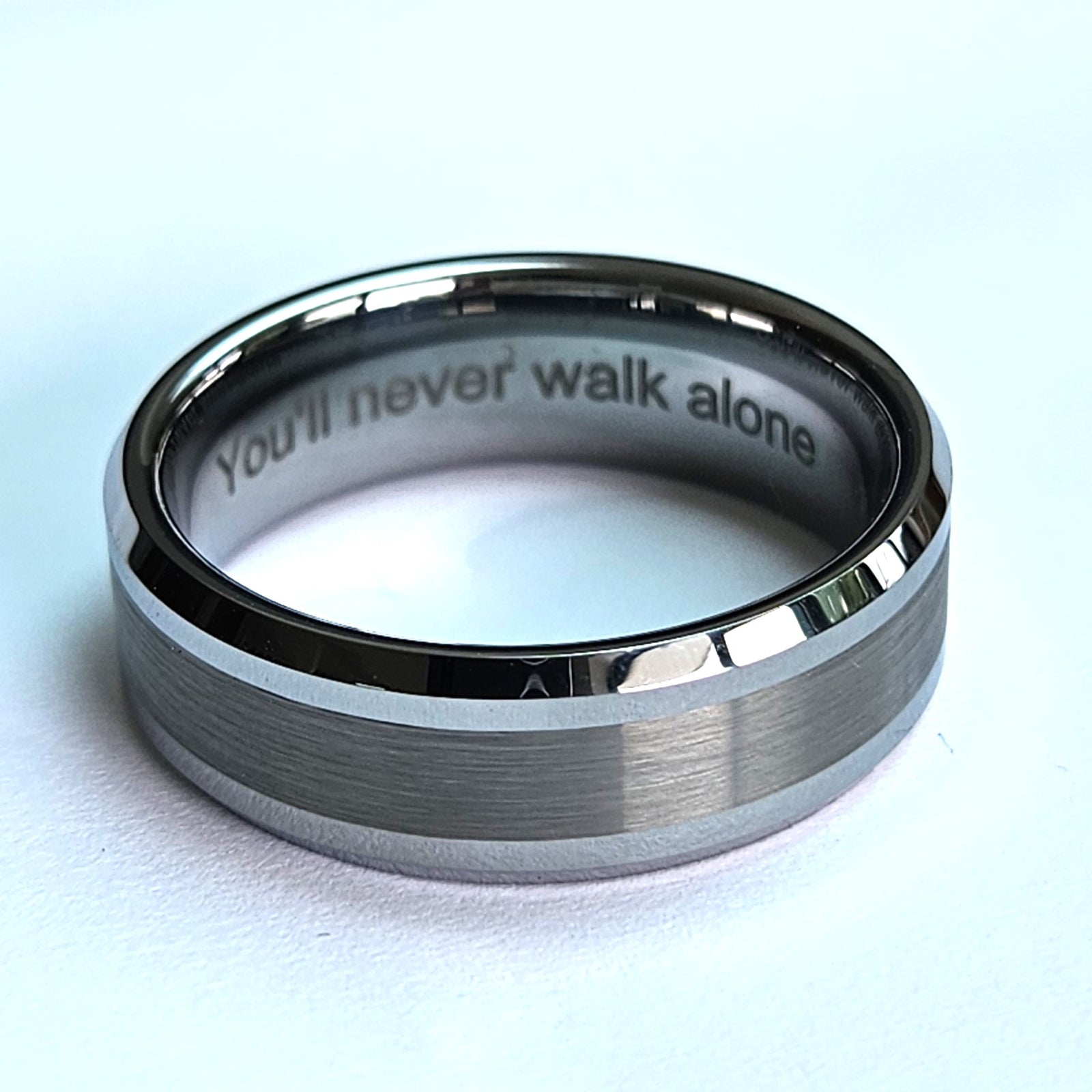 Brushed 8mm Wonder Ring Size Z - Clearance 1087