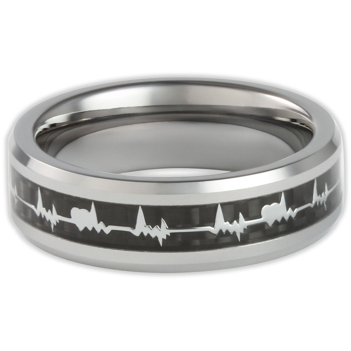 The Loving Heartbeat 6mm Wonder Ring Size M - Clearance 1114