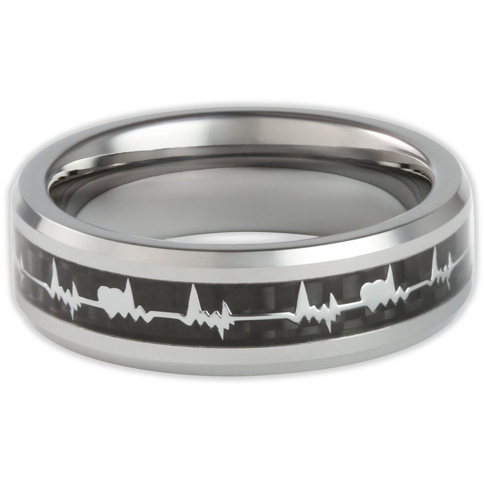 The Loving Heartbeat 6mm Wonder Ring Size M - Clearance 1114
