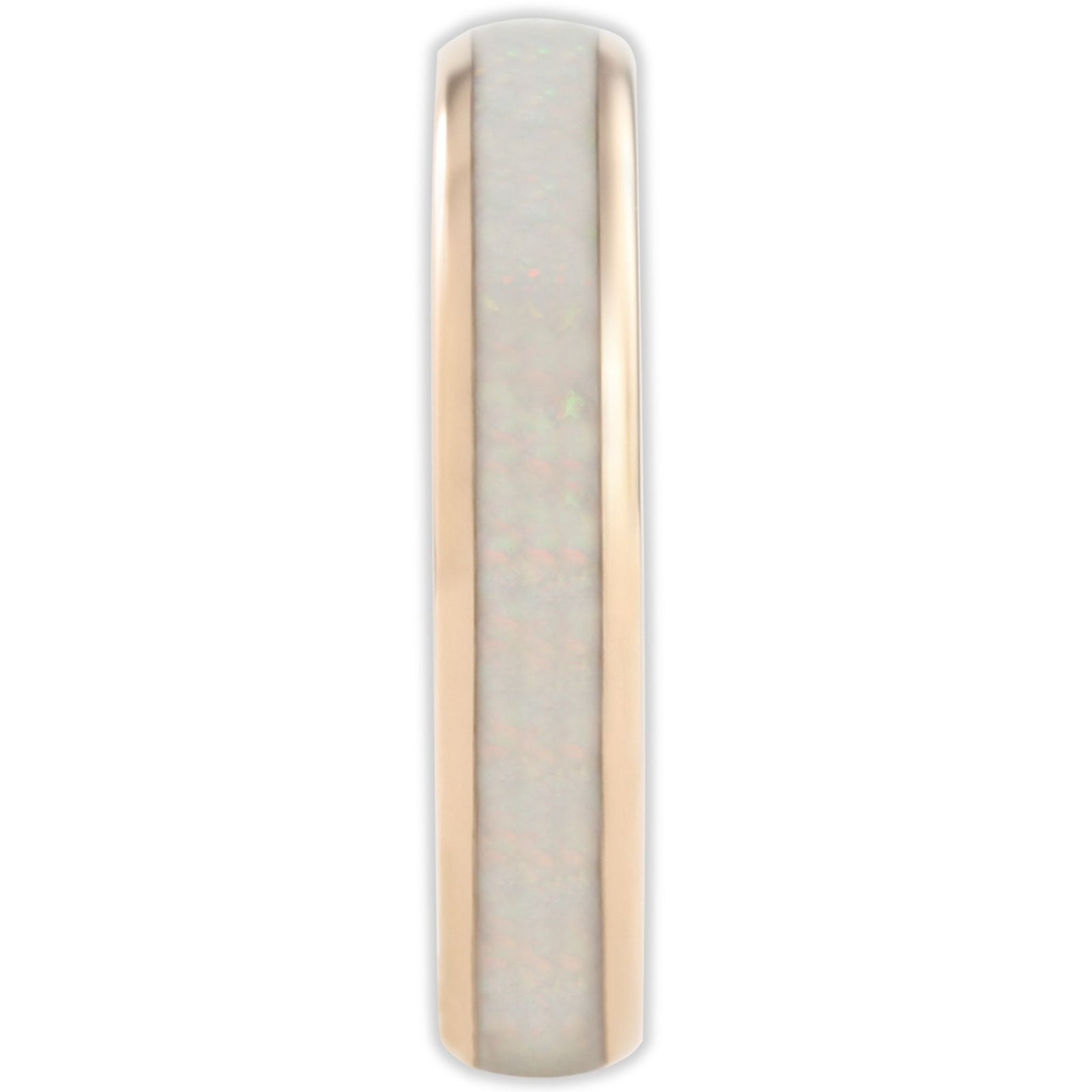 The Rose Gold White Opal 4mm Wonder Ring