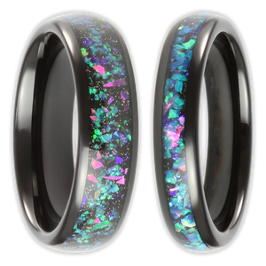 The Black Opal Wonder Ring Set