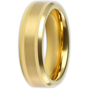 Gold Brushed 6mm Wonder Ring