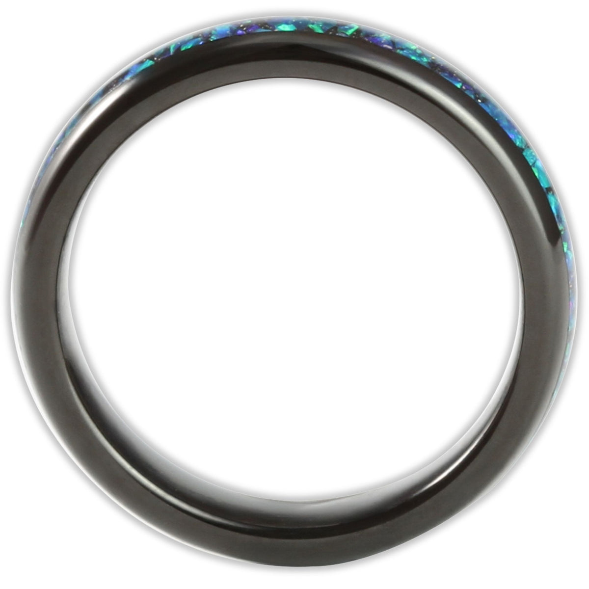 The Black Opal 4mm Wonder Ring