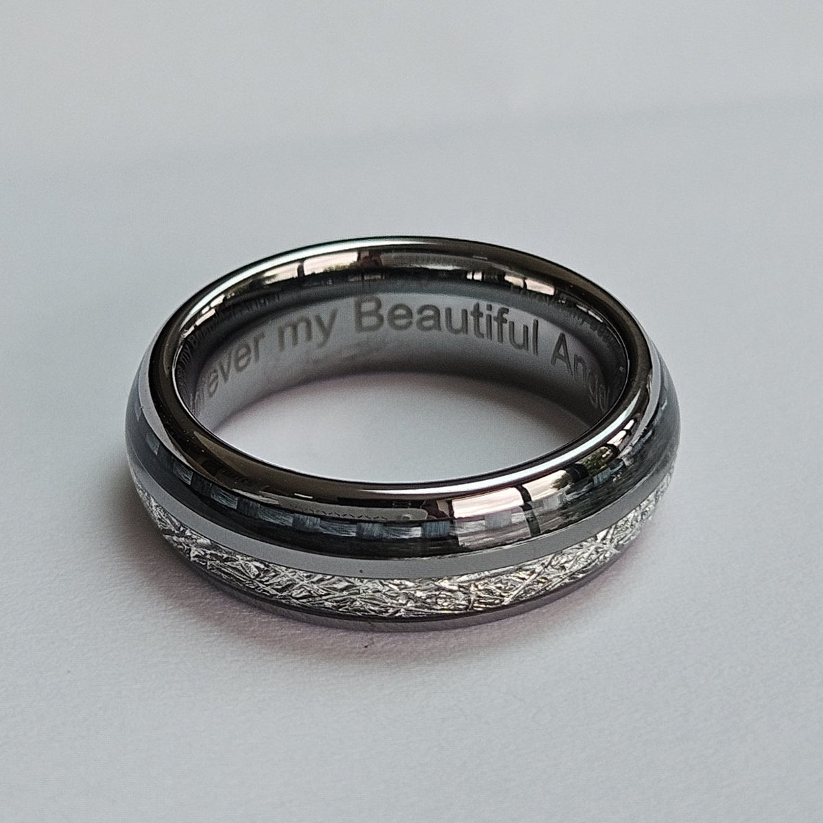 The Steely Blue 6mm Wonder Ring Size K - Clearance 1112