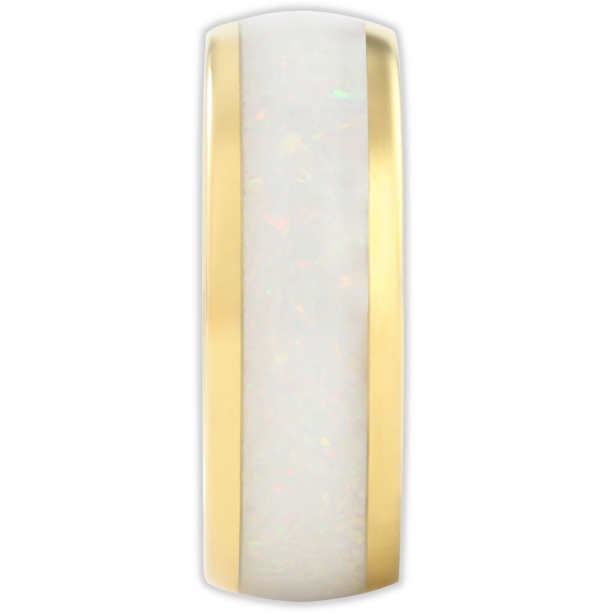 The Golden White Opal 8mm Wonder Ring