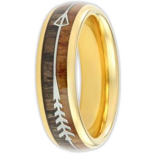 The Gold Harold Arrow 6mm Wonder Ring