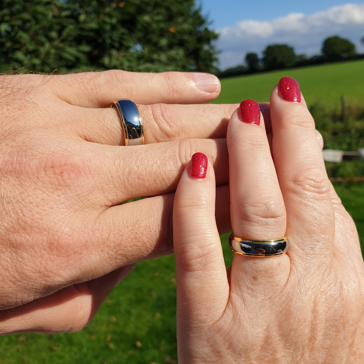 Vulcan Mirror 6mm Wonder Ring Size X - Clearance 1165