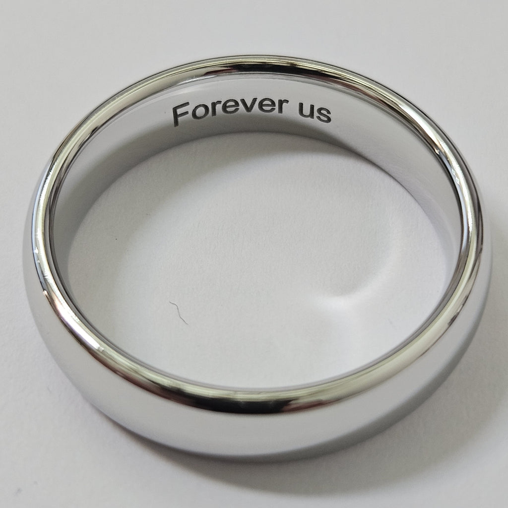 White Gold 6mm Wonder Ring Y Clearance 1025