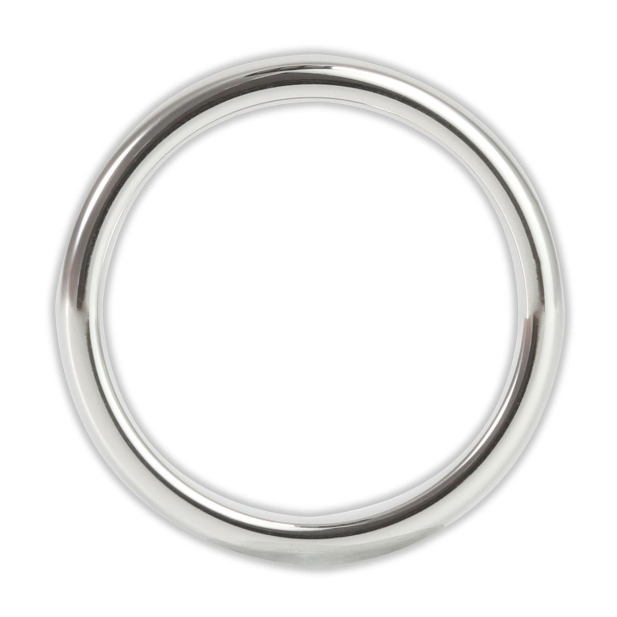 White Gold 4mm Wonder Ring Size L - Clearance 1138