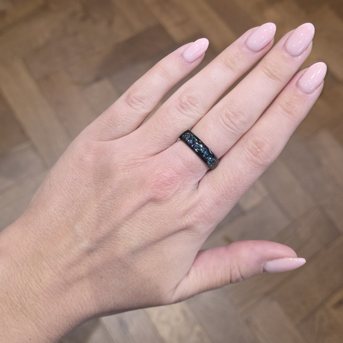 The Black Opal 6mm Wonder Ring