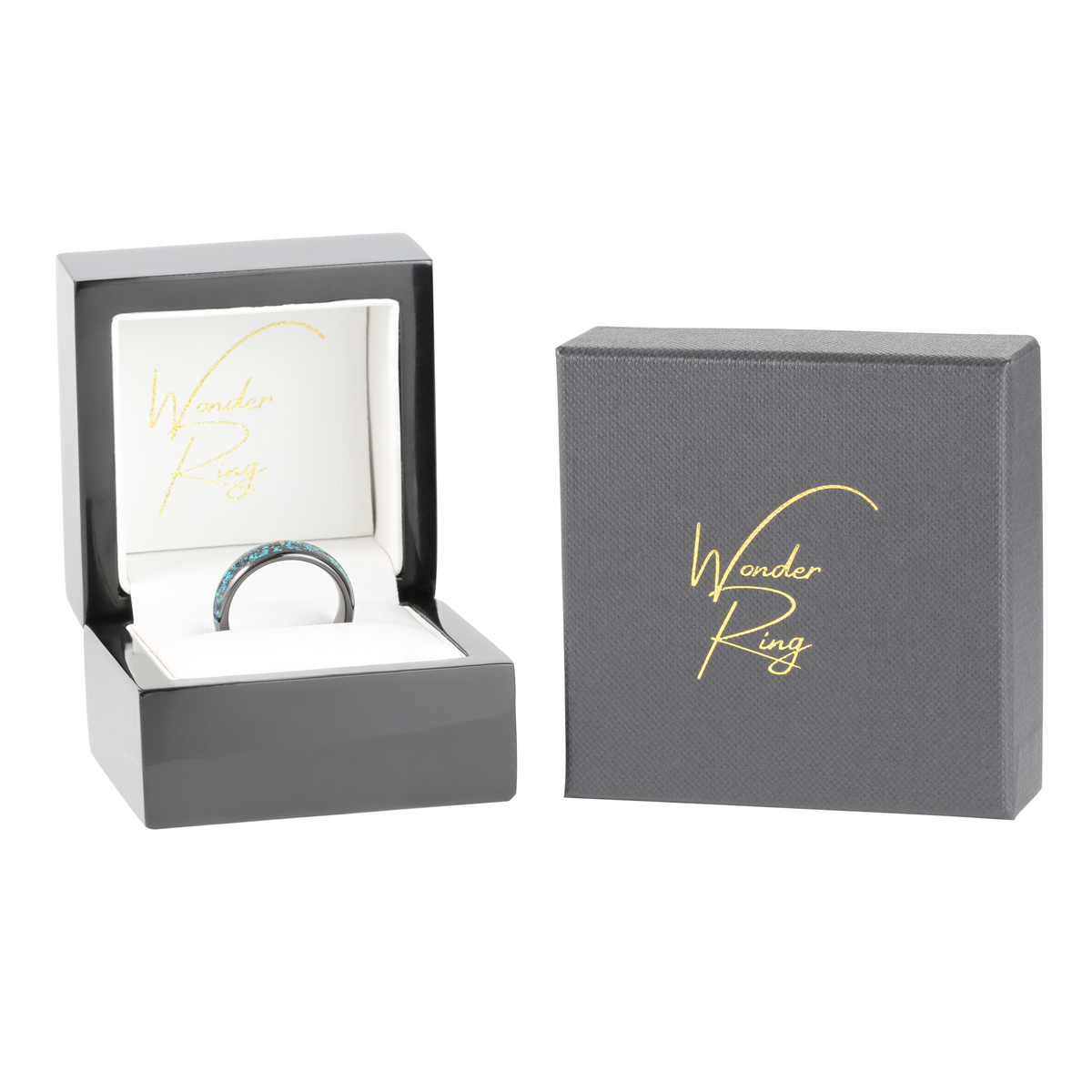 The Black Opal 6mm Wonder Ring