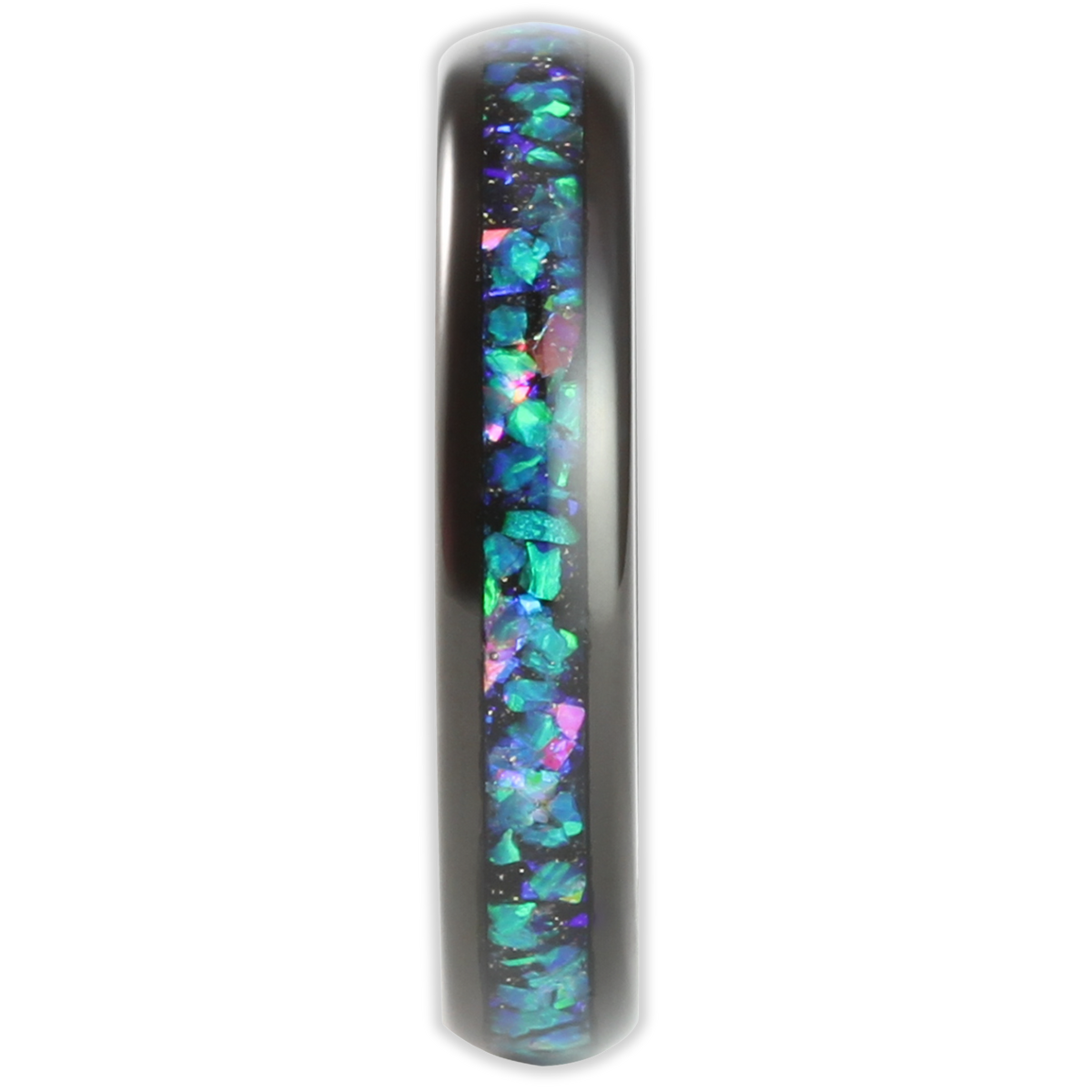 The Black Opal 4mm Wonder Ring
