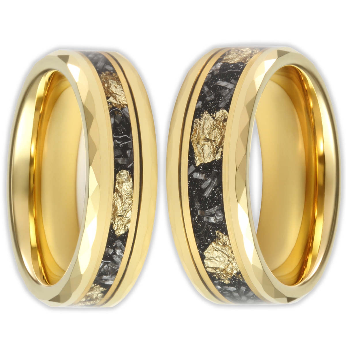 Golden Flake Wonder Ring Set