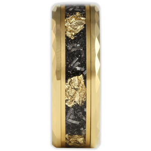 Golden Flake 8mm Wonder Ring