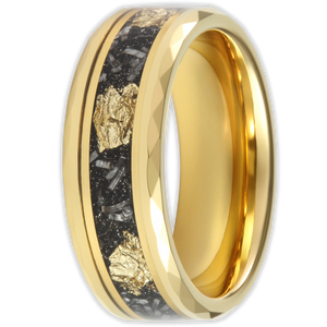 Golden Flake Wonder Ring Set