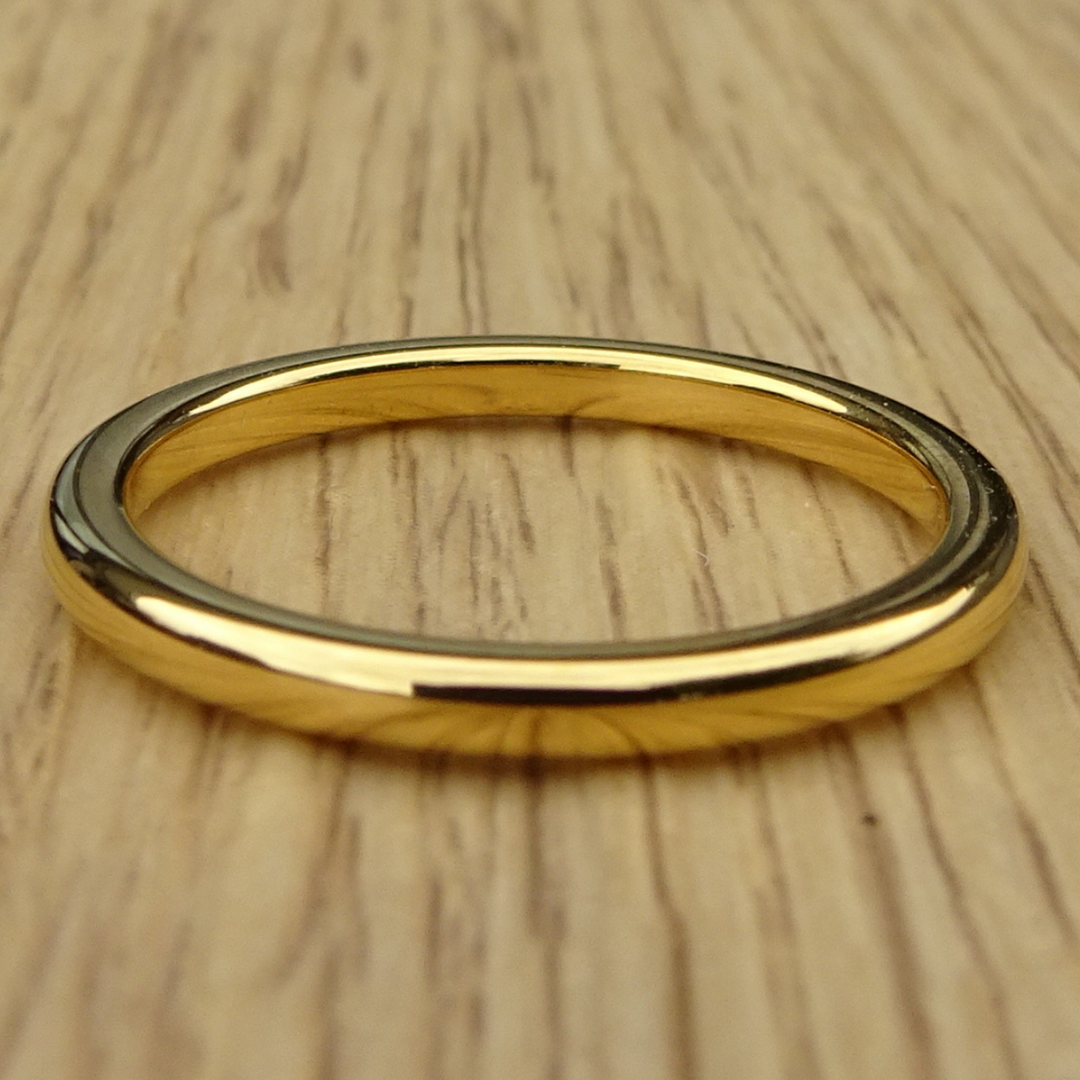 Gold 2mm Wonder Ring
