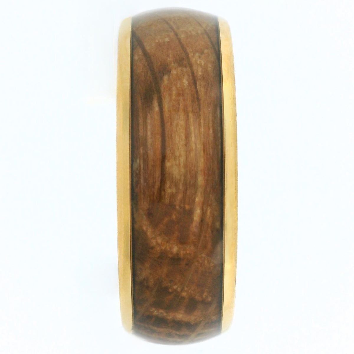 Gold Barrelwood 8mm Wonder Ring