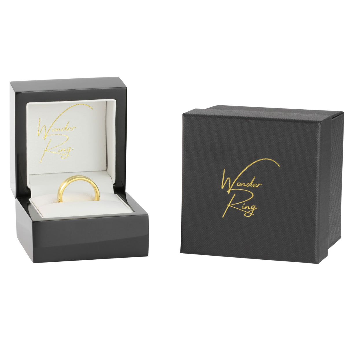 Gold Brushed 6mm Wonder Ring