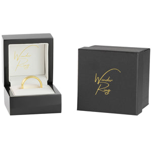 Gold Brushed 8mm Wonder Ring