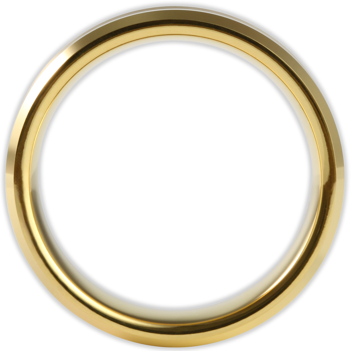 Gold Brushed 8mm Wonder Ring