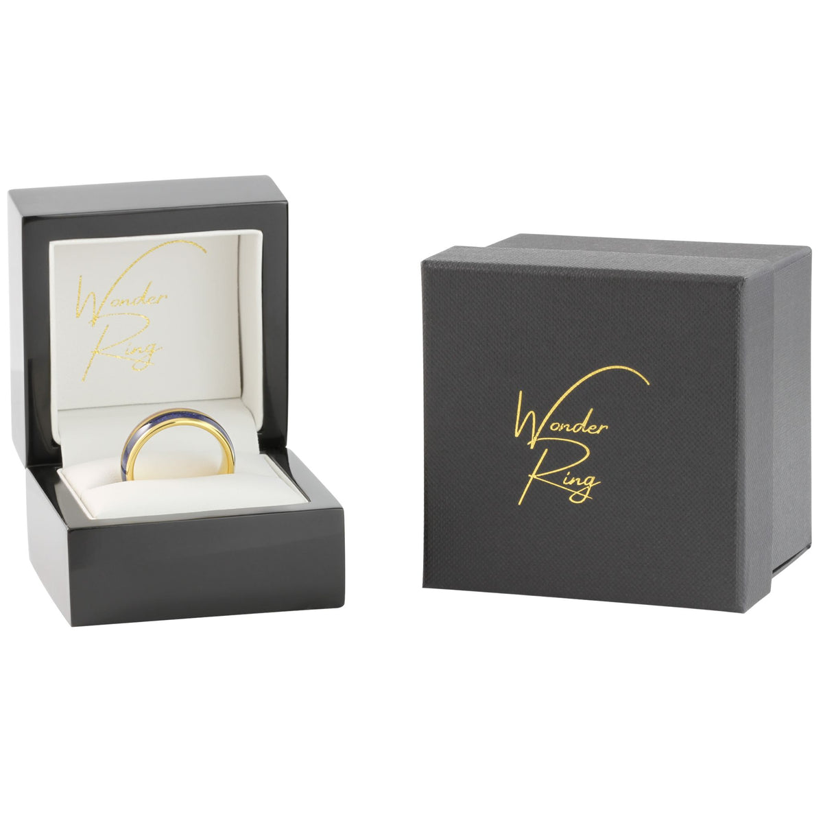 The Golden Blue 8mm Wonder Ring