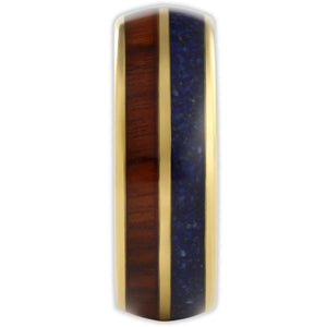 The Golden Blue 8mm Wonder Ring