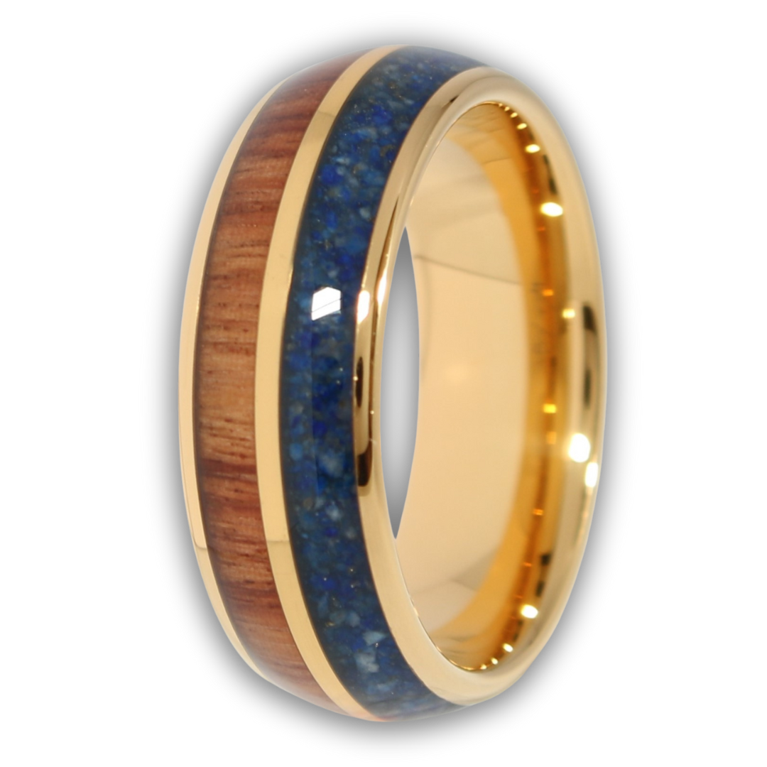 The Golden Blue 8mm Wonder Ring