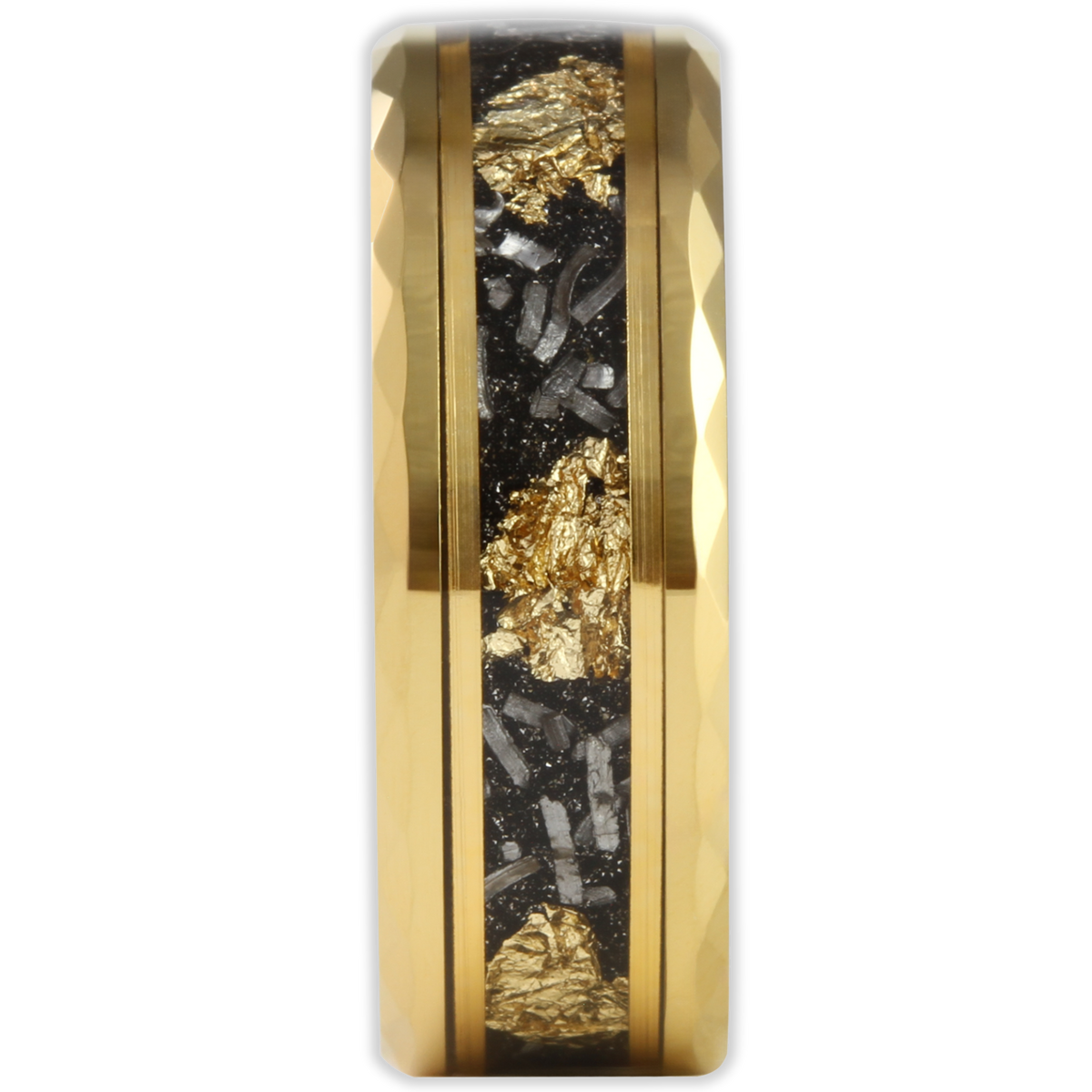 Golden Flake 6mm Wonder Ring