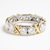 White Gold 3ct Moissanite Golden Kisses Eternity Dazzle Ring