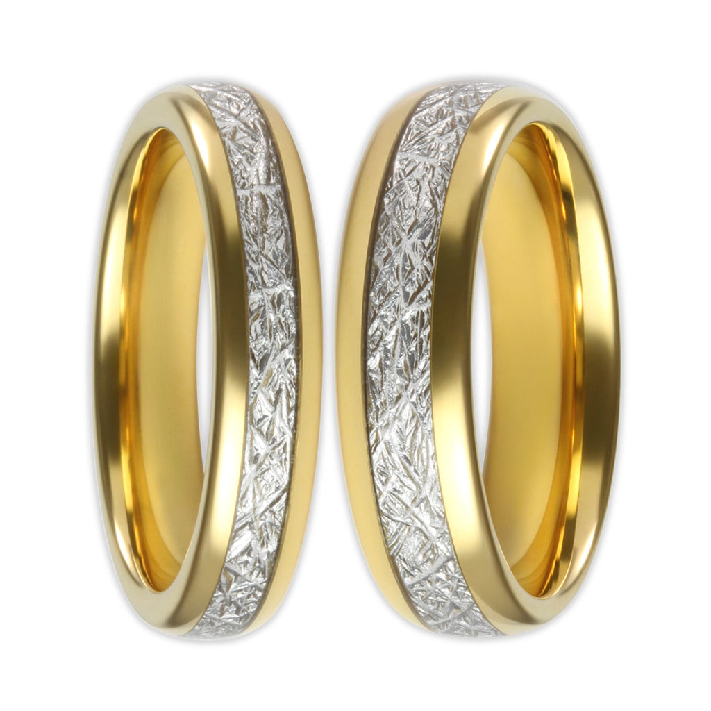 Golden Steel Wonder Ring Set