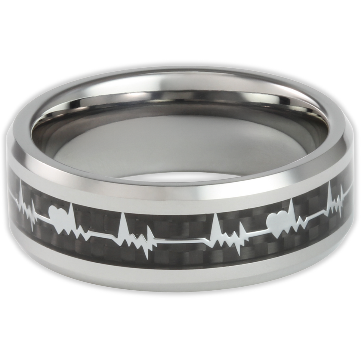 The Loving Heartbeat 8mm Wonder Ring