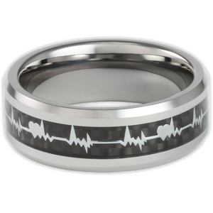 The Loving Heartbeat 8mm Wonder Ring