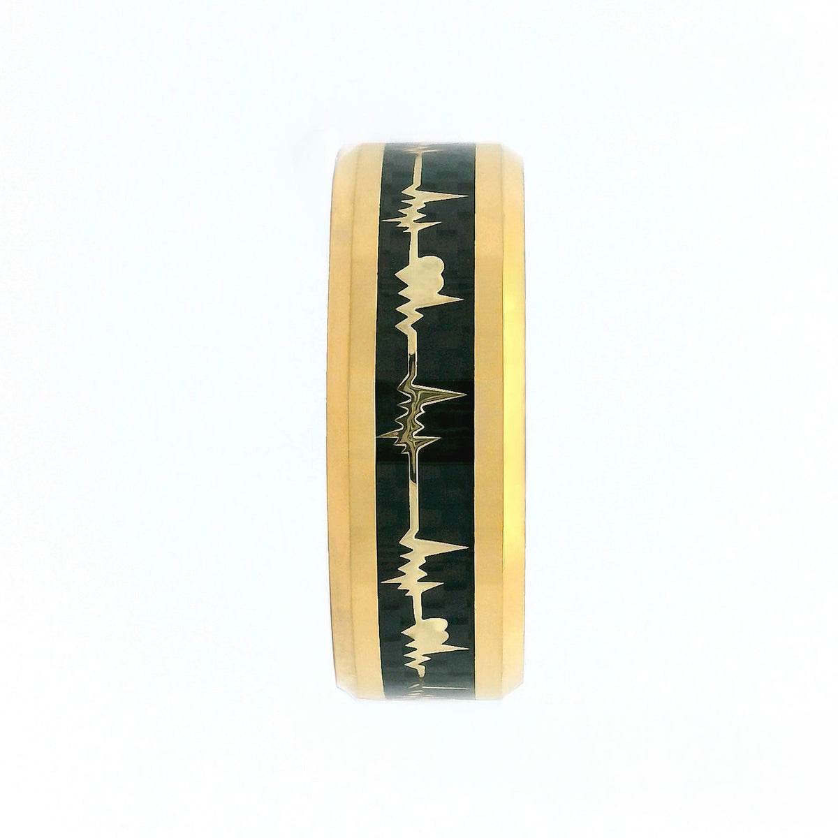 The Gold Loving Heartbeat Gold 8mm Wonder Ring