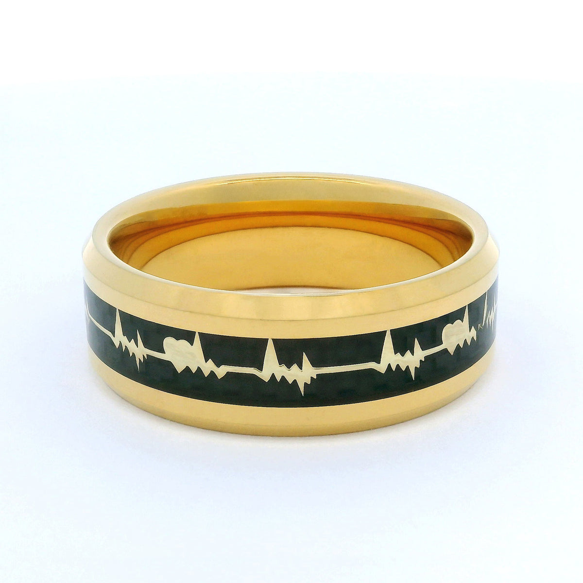 The Gold Loving Heartbeat Gold 8mm Wonder Ring