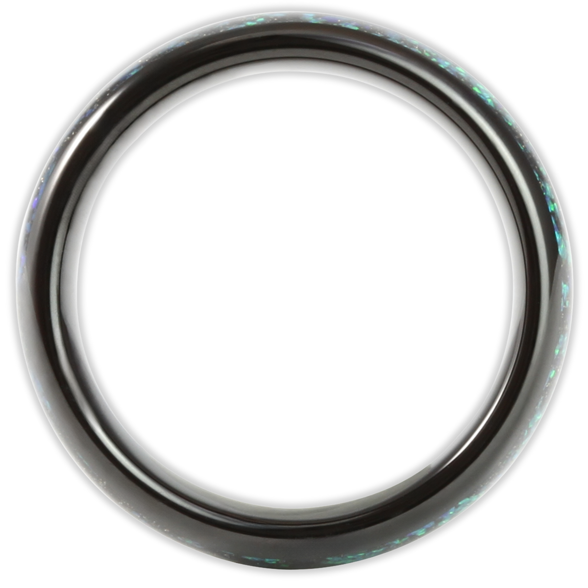 The Black Opal 6mm Wonder Ring
