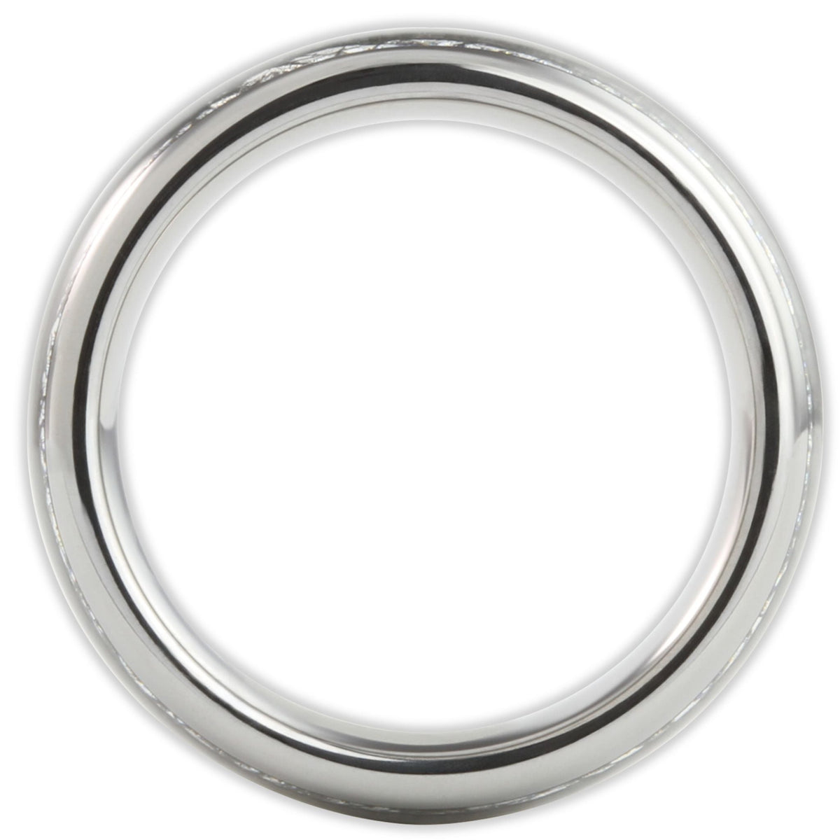 The Steely Blue 6mm Wonder Ring Size O - Clearance 1141