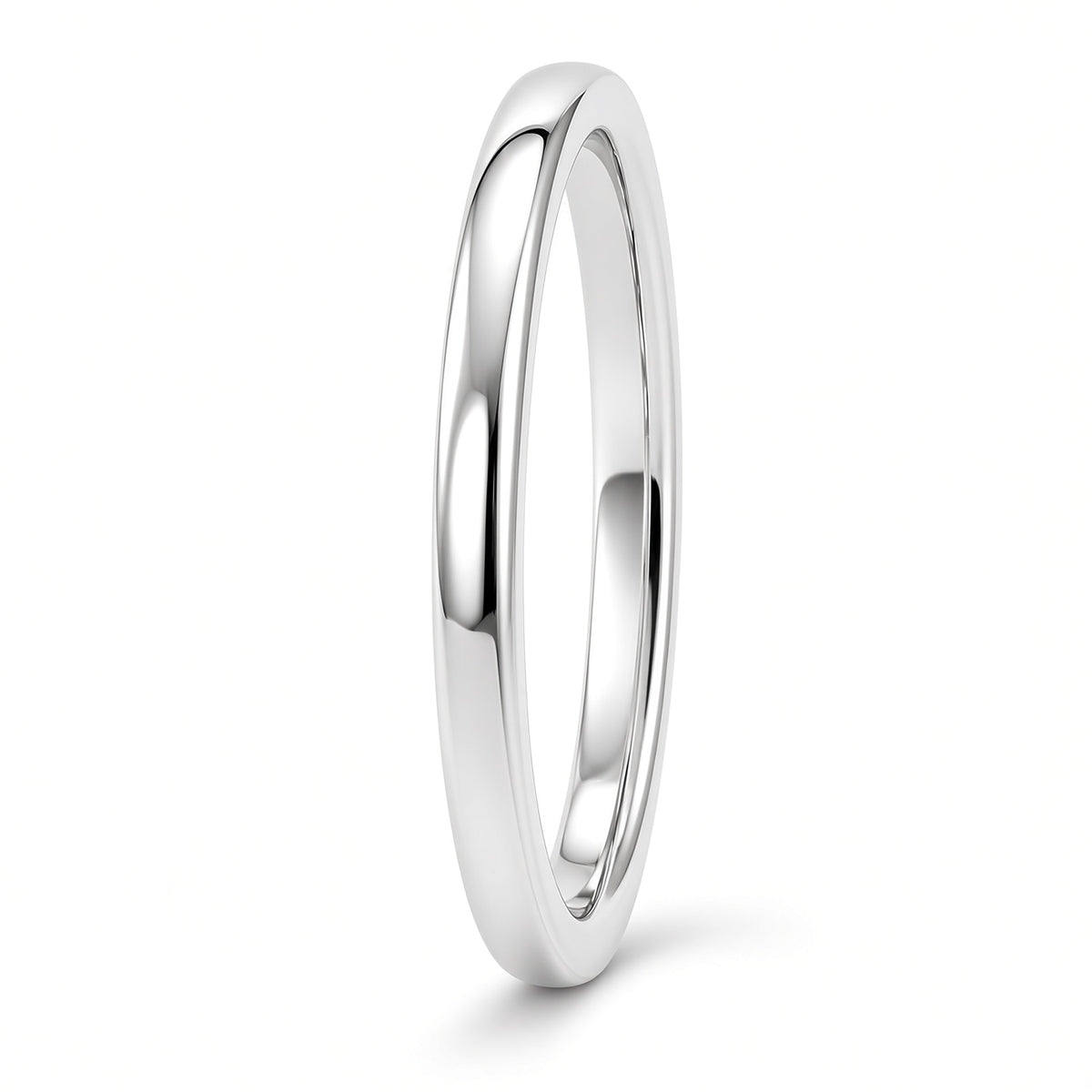 White Gold 2mm Wonder Ring
