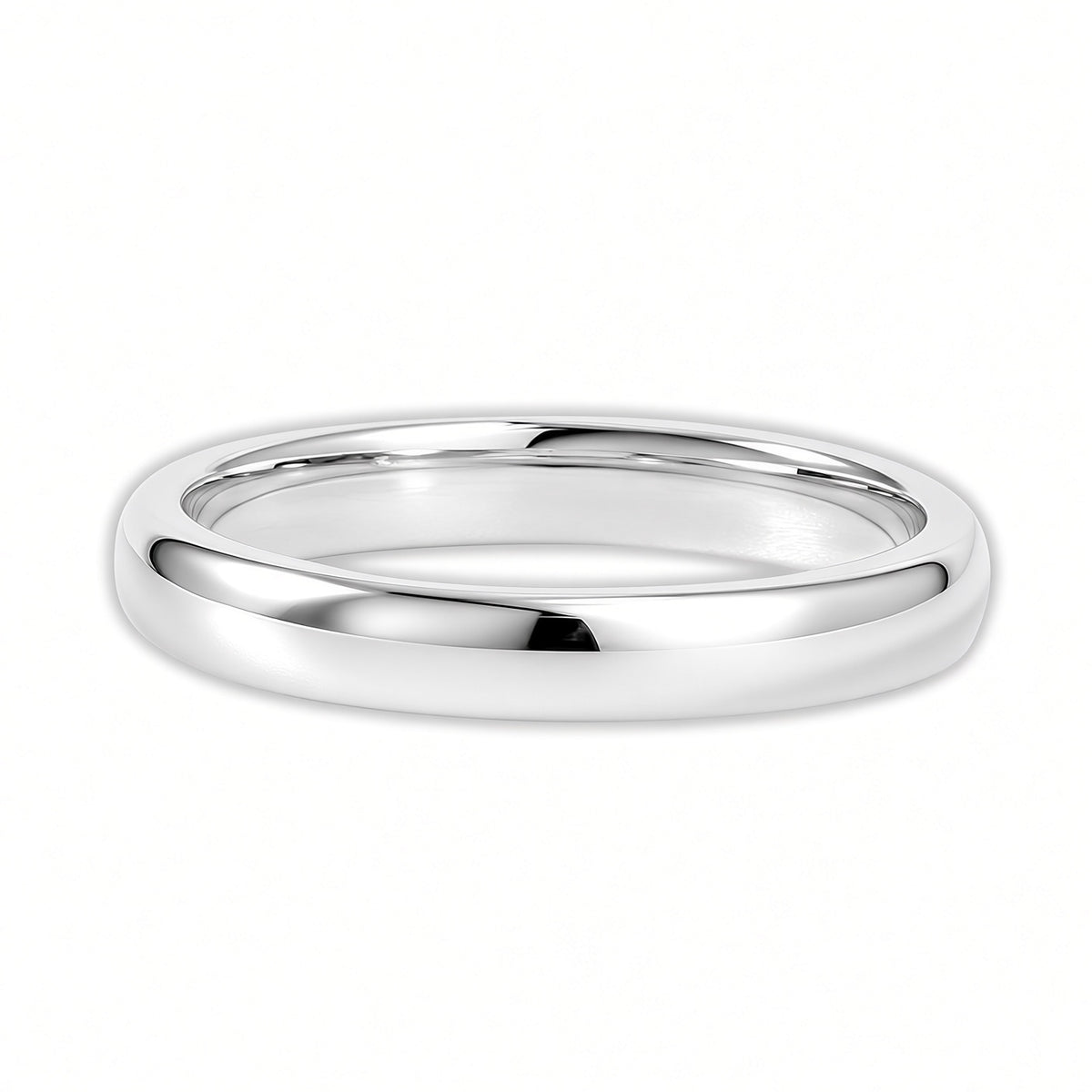 White Gold 3mm Wonder Ring