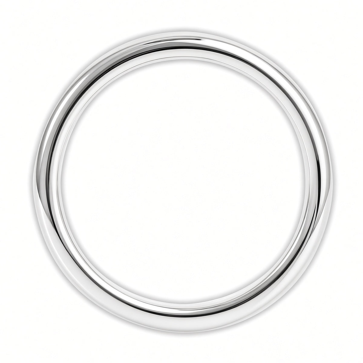 White Gold 4mm Wonder Ring