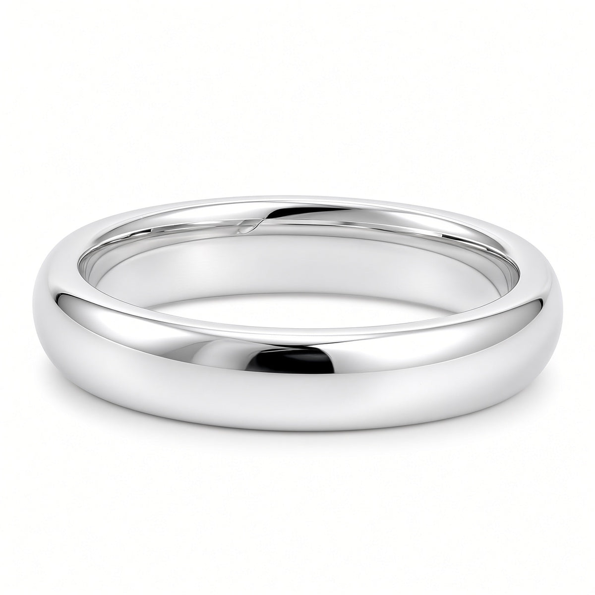 White Gold 4mm Wonder Ring