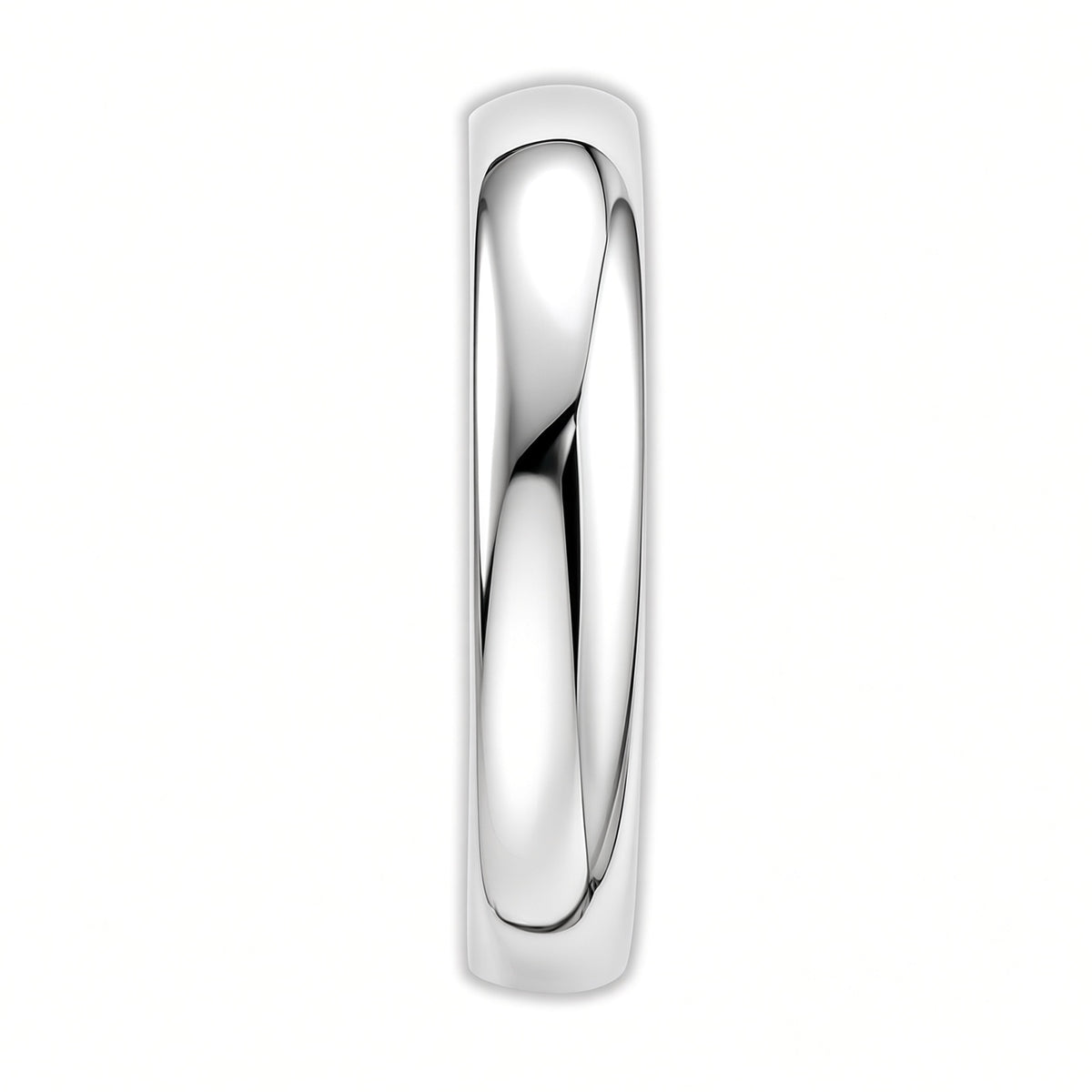 White Gold 4mm Wonder Ring