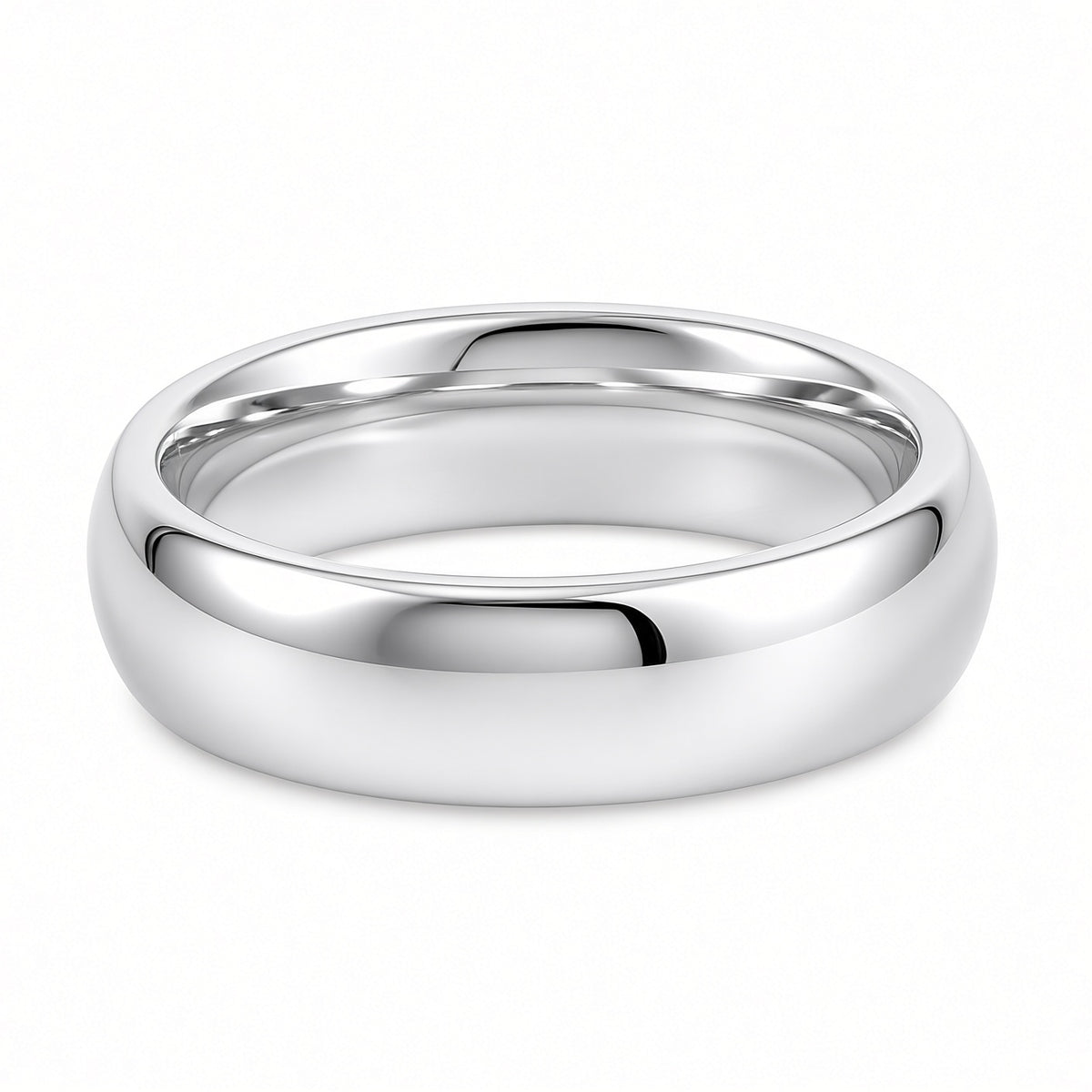 White Gold 6mm Wonder Ring
