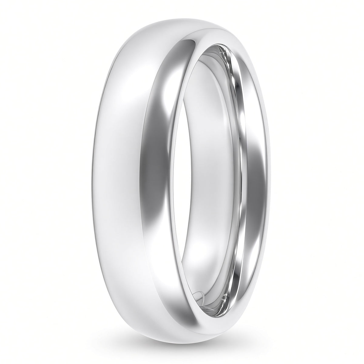 White Gold 6mm Wonder Ring
