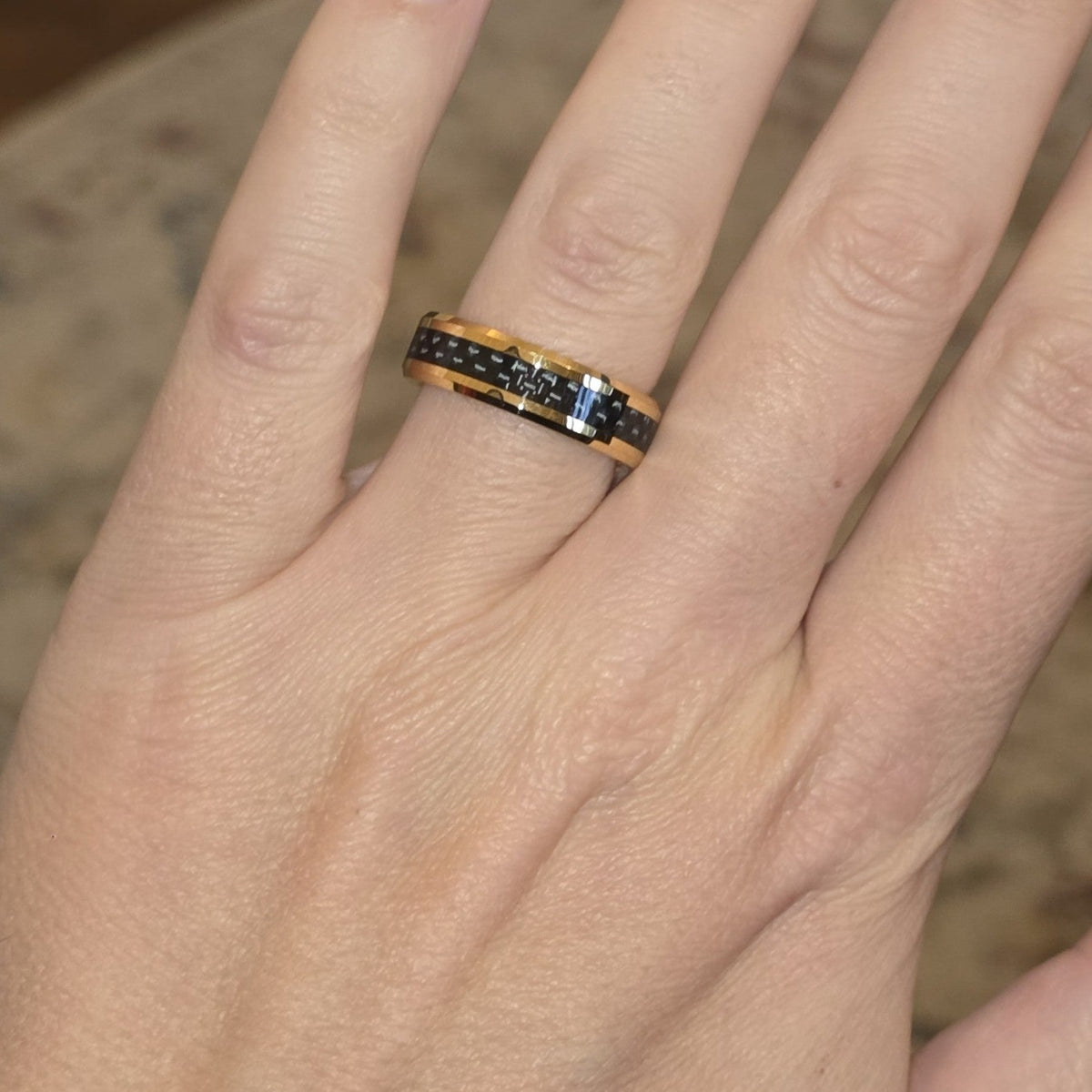 The Third Dimension 6mm Wonder Ring Size O - Clearance 1123