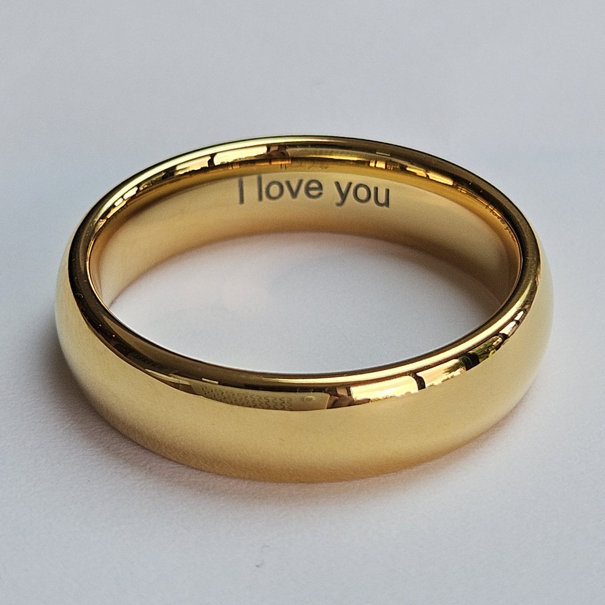 Gold 6mm Wonder Ring Size X - Clearance 1125