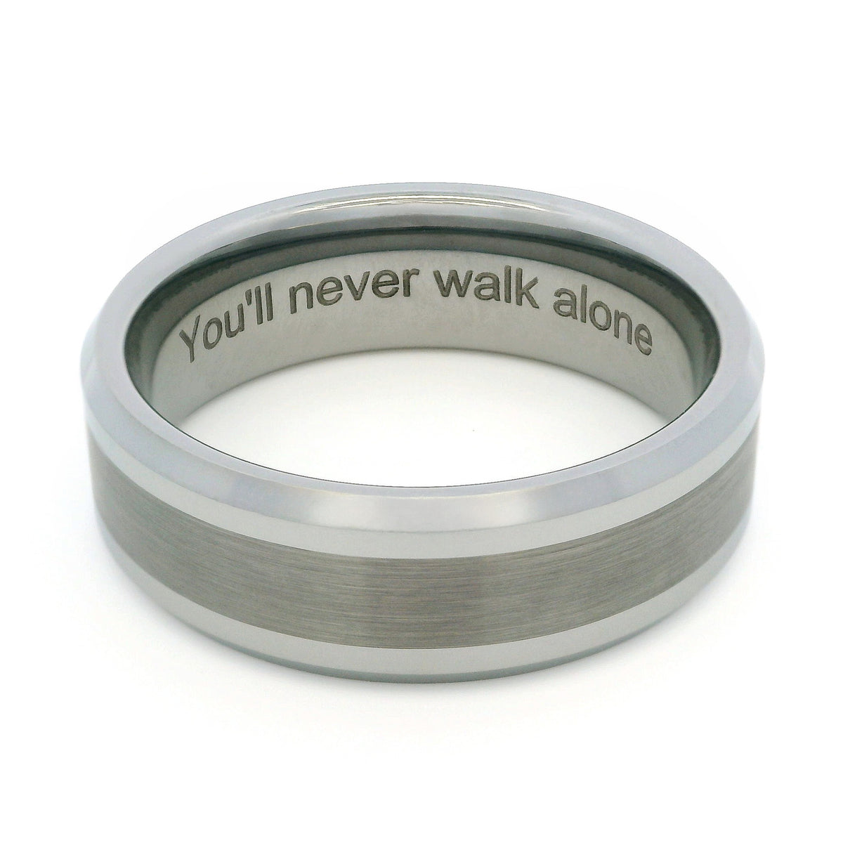 Brushed 8mm Wonder Ring Size Z+1 - Clearance 1155