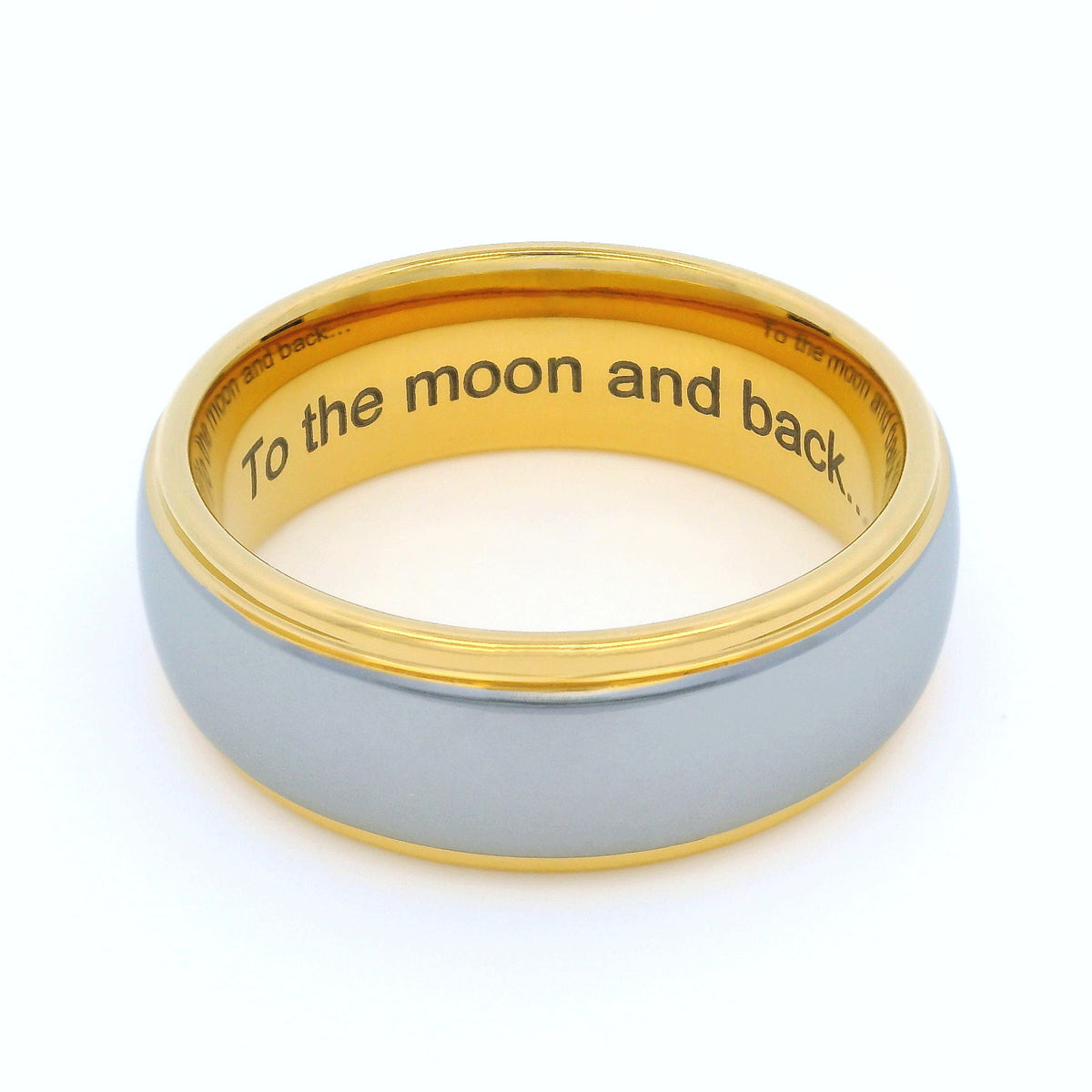 Vulcan Mirror 8mm Wonder Ring Size W - Clearance 1182