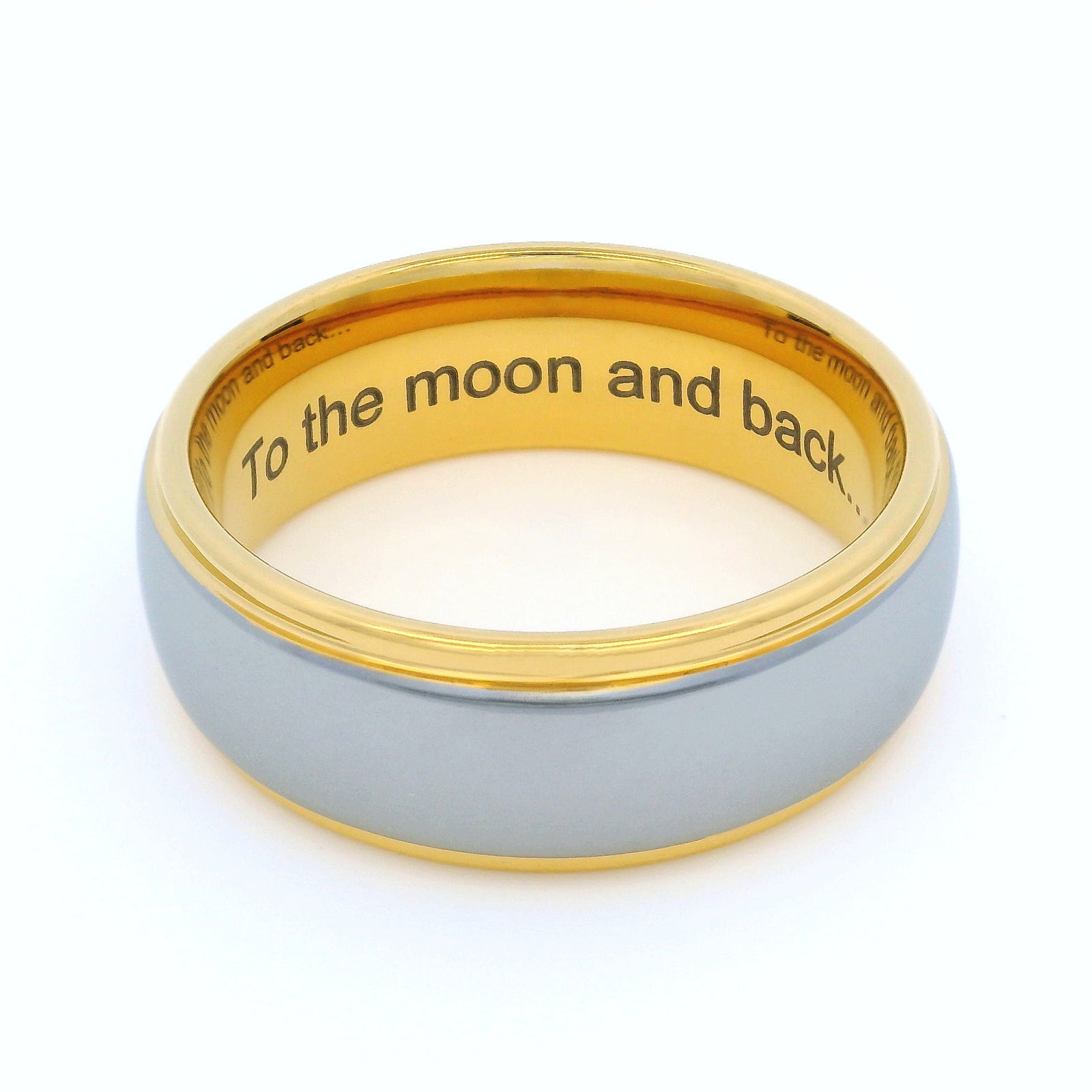 Vulcan Mirror 8mm Wonder Ring Size W - Clearance 1182